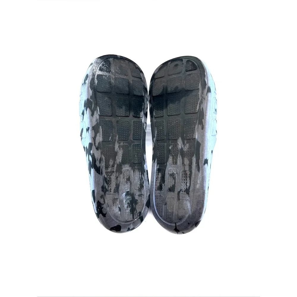 Adidas Adilette Flow Tie Dye Purple Slides JS3578 Unisex Sz 12 M